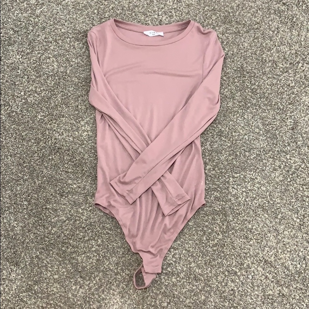 Pink one piece shirt